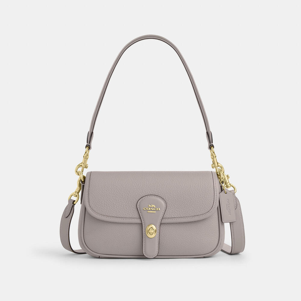 Coach Hadley Shoulder Bag- Gray - Picture 2 of 10